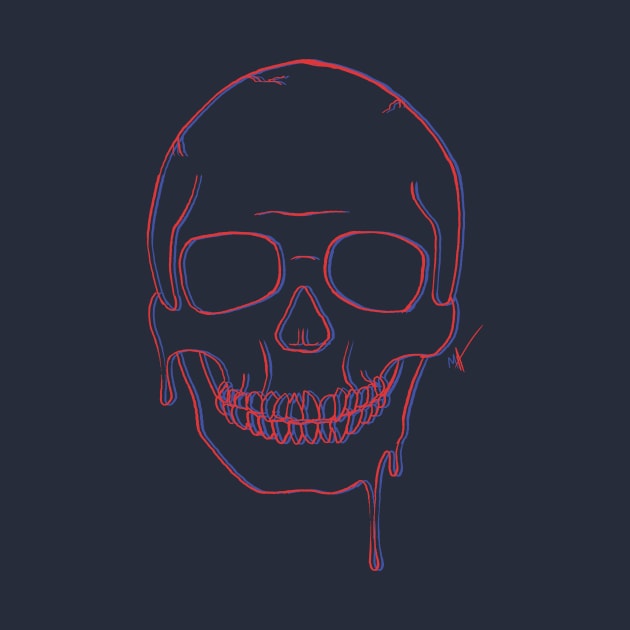 3D Skull by randamuART