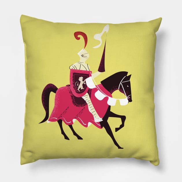 Medieval Knight Pillow by nickemporium1