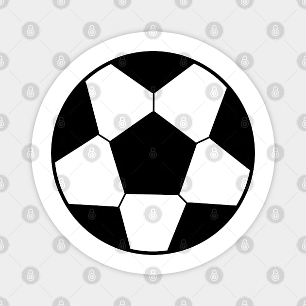 Soccer Ball Magnet by JacCal Brothers