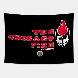 Chicago Fire Football Tapestry