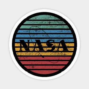 Vintage sunset nasa Magnet