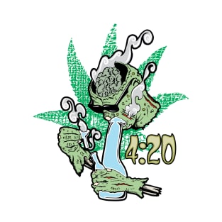 Zombie Kush 420 - Cannabis - Legalize It T-Shirt