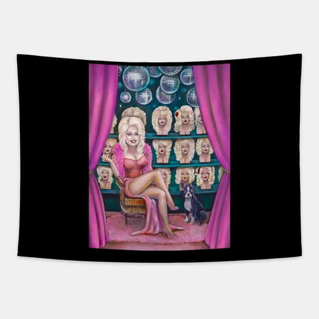 Parton fashion Tapestry by wonggendengtenan