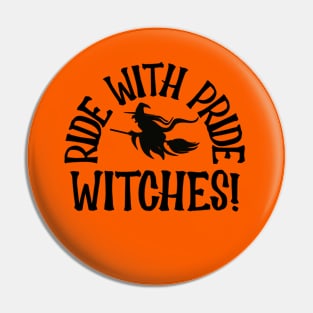 Ride With Pride, Witches! Pin