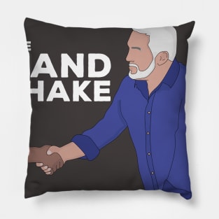 The Hollywood Handshake Pillow