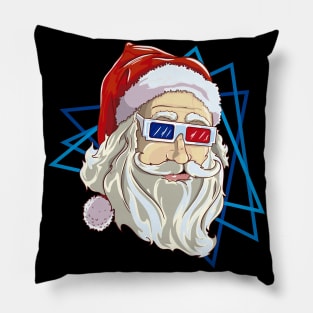 cool santa 3d Pillow