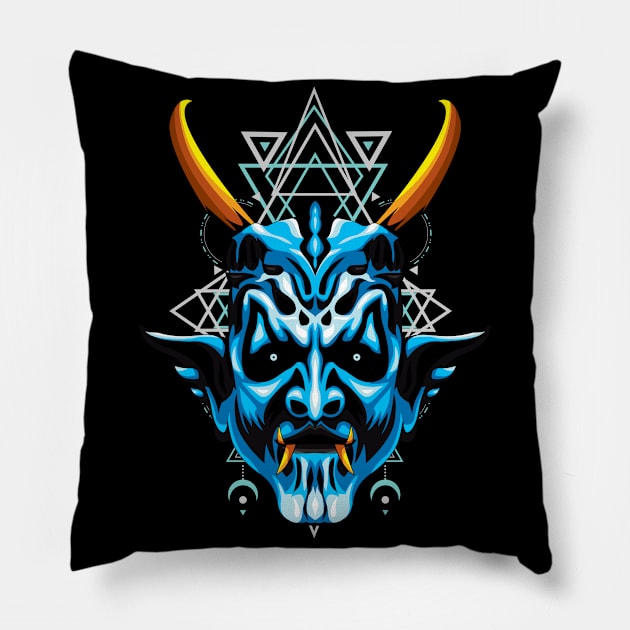 king devil Pillow by SHINIGAMII