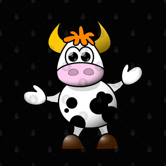Cartoon cow by Empresa International