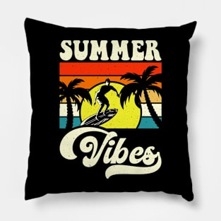 Summer Vibes T Shirt For Women Men Pillow