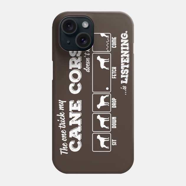 Cane Corso Phone Case by nektarinchen