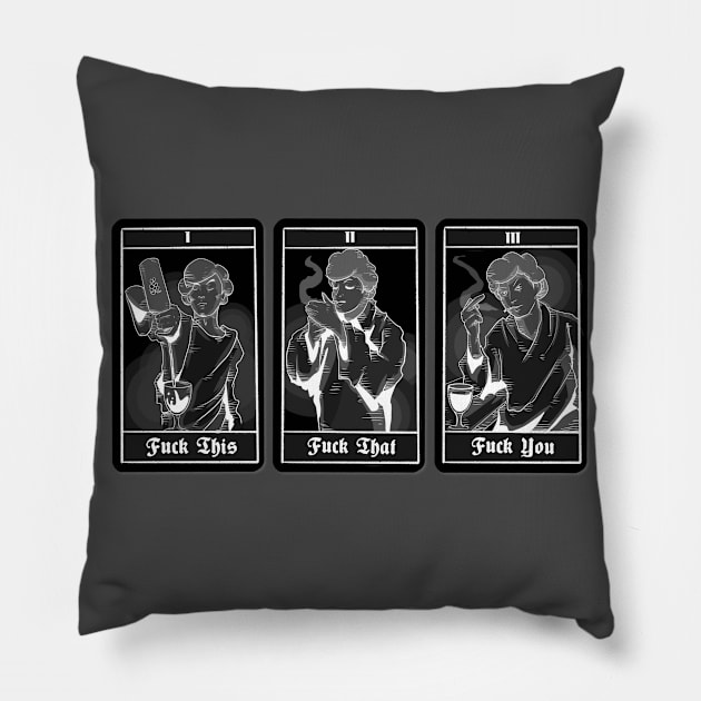 Tarot 2020 Pillow by LVBart