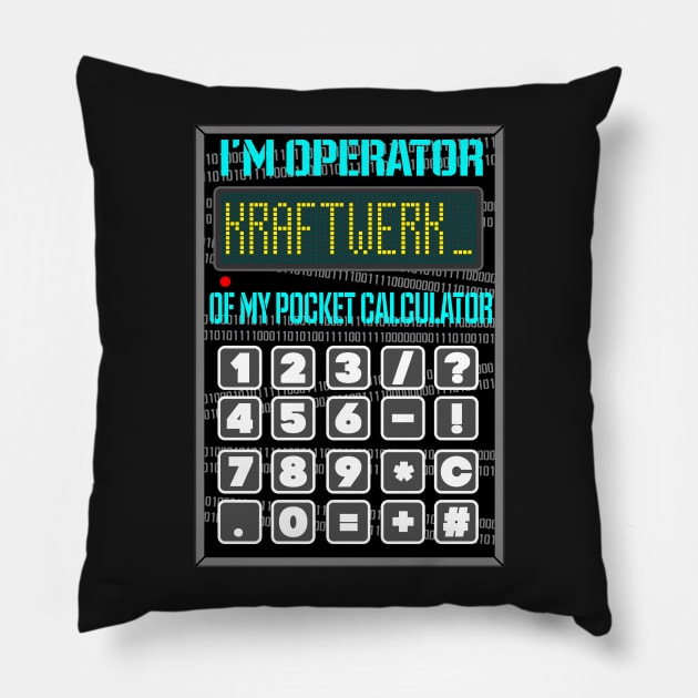 Pocket Calculator Pillow by HelenaCooper