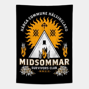 Midsommar Survival Club - Scary Horror - Summer Festival Tapestry