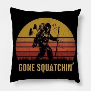 Gone Squatchin' Pillow