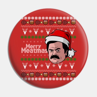 Its the Swanson Meatmas spectacular Pin