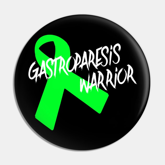 Gastroparesis Warrior Gift for Men Women Kids Pin by JPDesigns