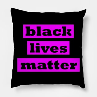 Black Power (Pink) Pillow