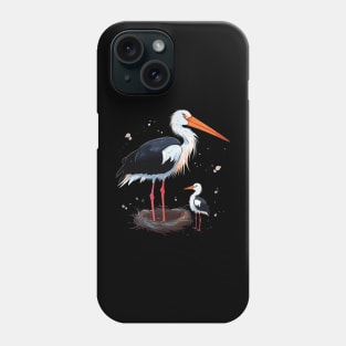 Stork Coloring Book Phone Case