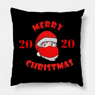 2020 Christmas Gift Masked Santa Claus Pillow