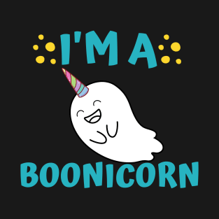 I'm a Boonicorn, Cute Halloween , Unicorn Ghost T-Shirt