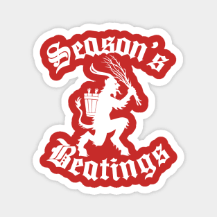 Season's Beatings Magnet