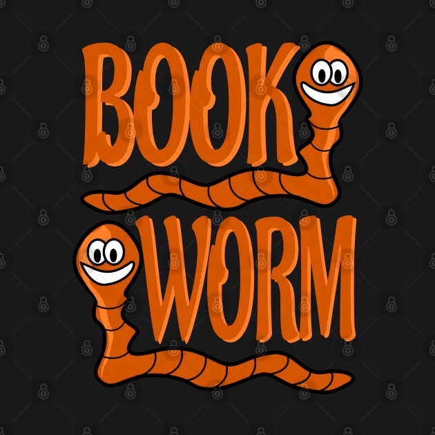 Book nerd worms by All About Nerds