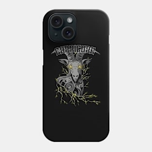 Lightning Capricorn (Yellow) Phone Case