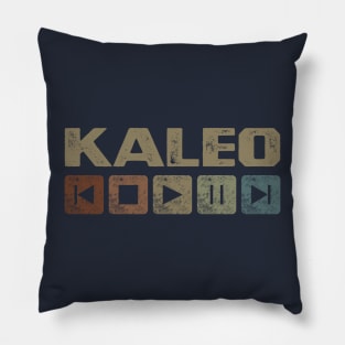 Kaleo Control Button Pillow