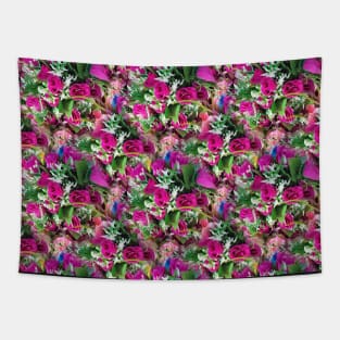 Bouquet of beautiful purple roses Tapestry