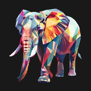 Geometric Elephant T-Shirt