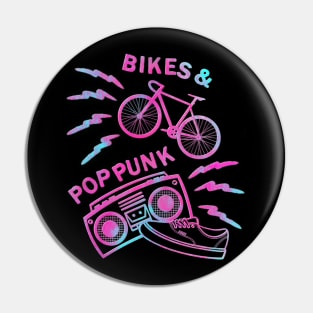 Bikes and Pop Punk Pin