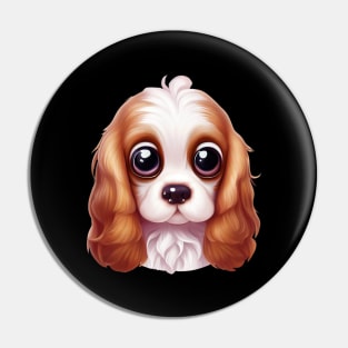 Tailent-ed Clumber Spaniel Pin