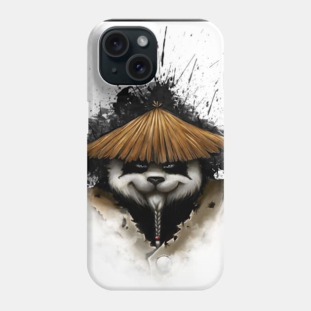 Karateka panda Phone Case by Ding Dang