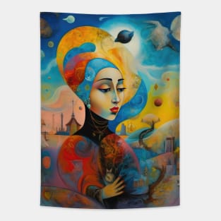 Surreal Orientalism -Dreamscape Fusion Tapestry