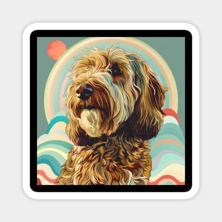 Otterhound in 70's Magnet