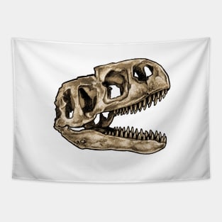 Dinosaur Skull Neovenator Sticker Tapestry