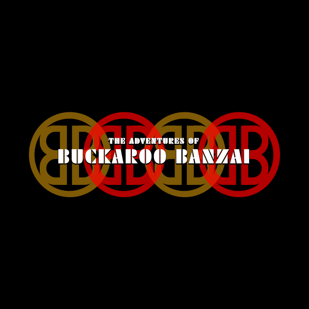 Buckaroo Banzai - Interlocking Logos by BigOrangeShirtShop