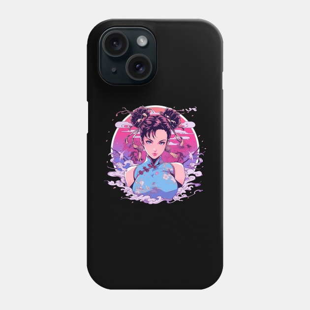 chun li Phone Case by dorapeterx