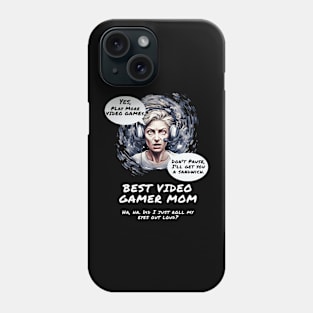 Best Video Gamer Mom Phone Case