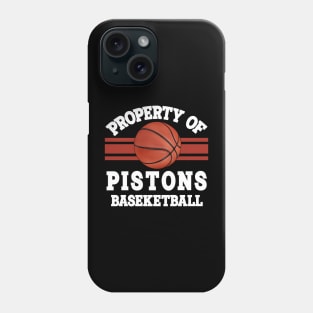 Proud Name Pistons Graphic Property Vintage Basketball Phone Case