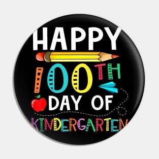 100 Days Of Kindergarten Happy 100th Day Of School Pin