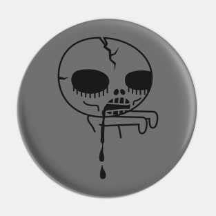 Cute Little Zombie Halloween T-shirt Pin