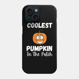 Coolest Pumpkin In The Patch Halloween Phone Case