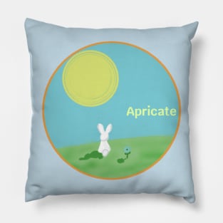 Bask In The Sun - Apricate Pillow