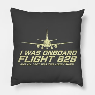 FLIGHT 828 Pillow