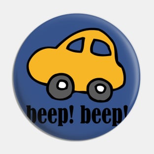 Beep! Beep! Toy Car Pin