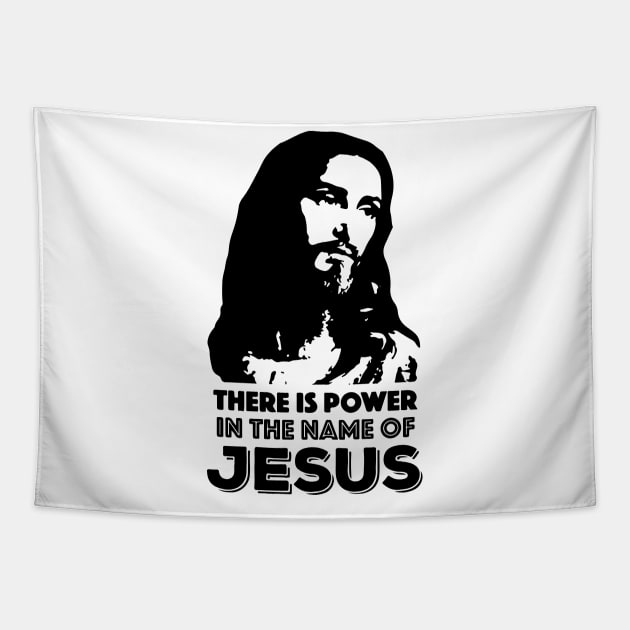 Power in Jesus Tapestry by VinceField