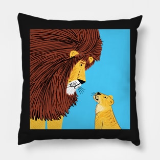 Listen To The Lion Pillow