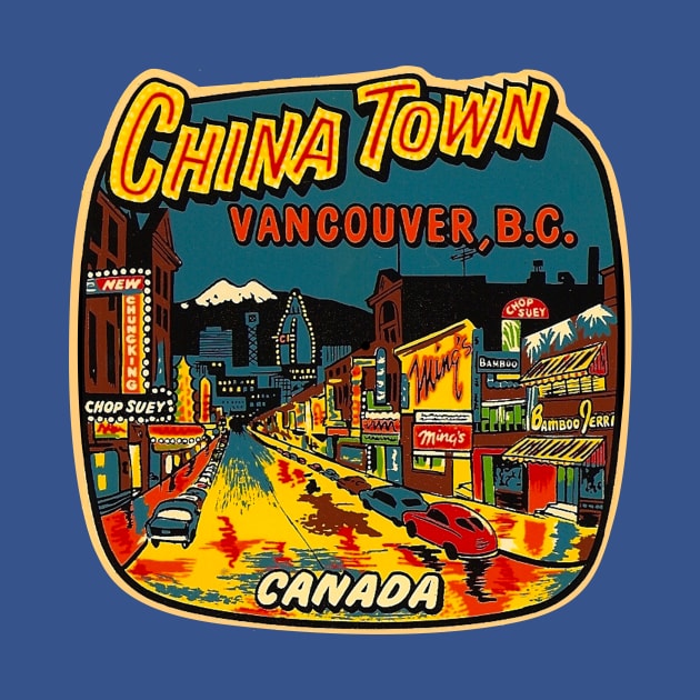 Chinatown Vancouver, B.C., Canada by MindsparkCreative