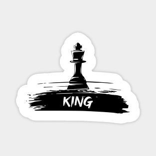 Chess  king Magnet